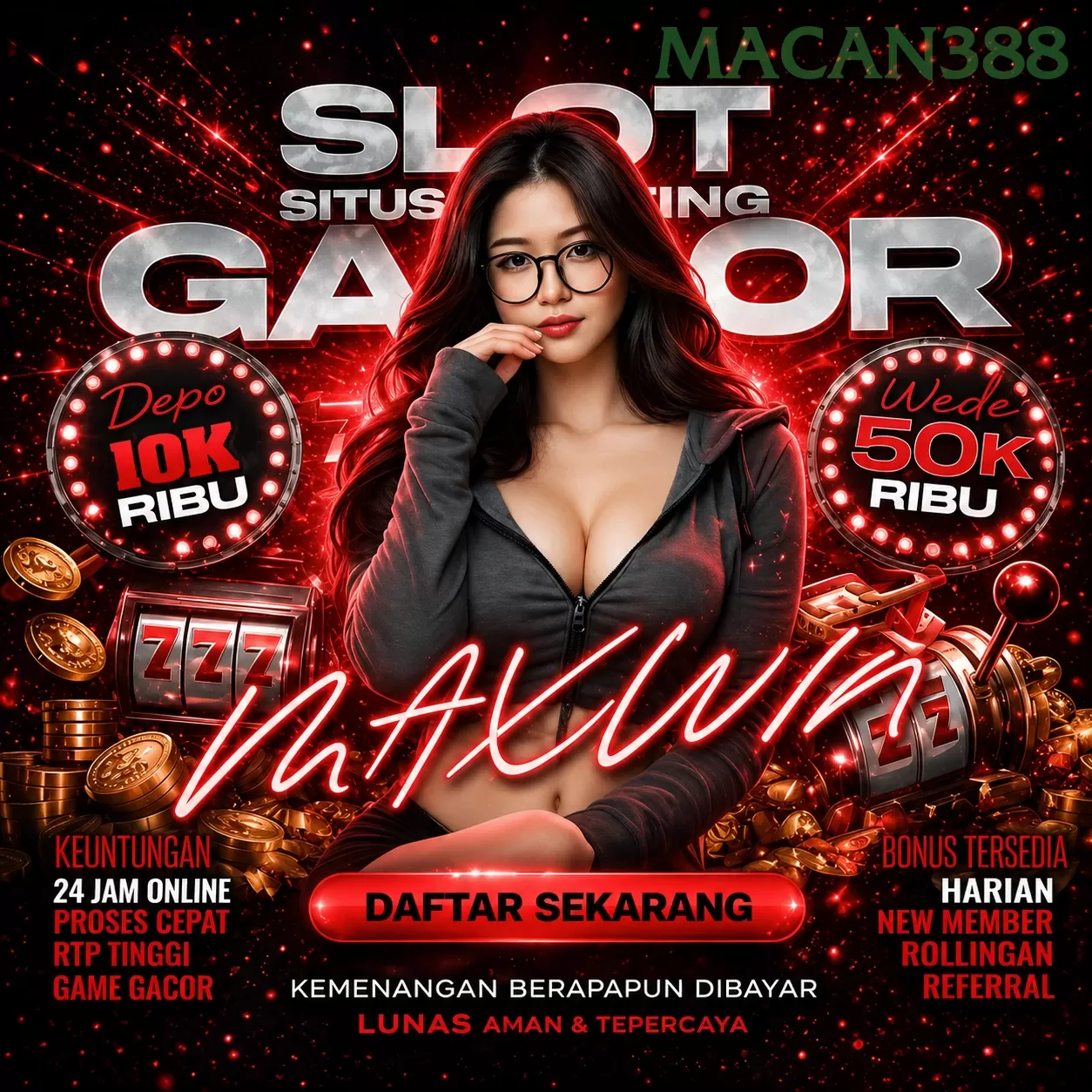 WELCOME BONUS NEW MEMBER 50_ promotion image