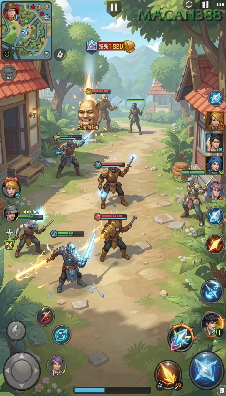 Screenshot Golden Horns nomor 2
