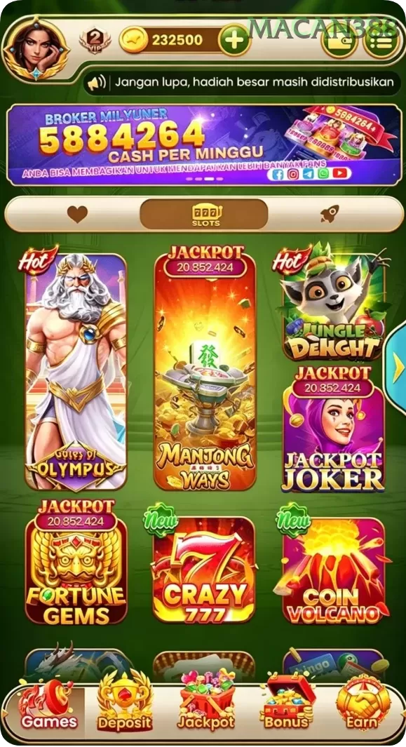 Bantuan macan388 24/7 screenshot